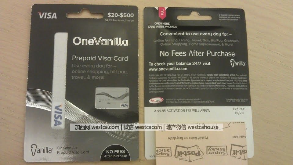 Visa Prepaid Card Купить